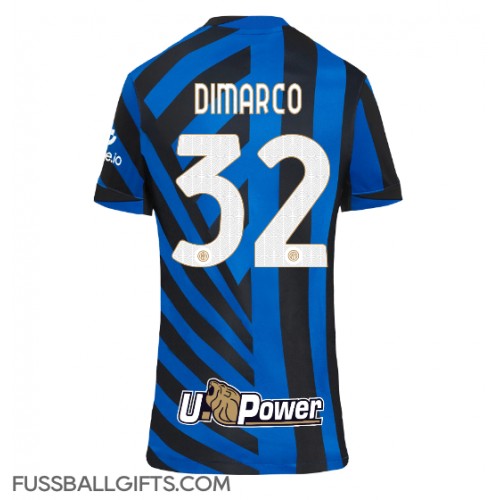 Inter Milan Federico Dimarco #32 Fußballbekleidung Heimtrikot Damen 2024-25 Kurzarm